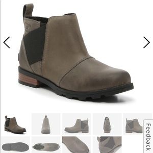 Sorel Emelie waterproof Chelsea boots